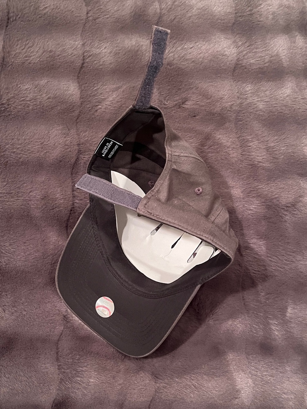 MLB Washington Nationals Cherry Blossoms Gray Adjustable Baseball Hat - Picture 9 of 9